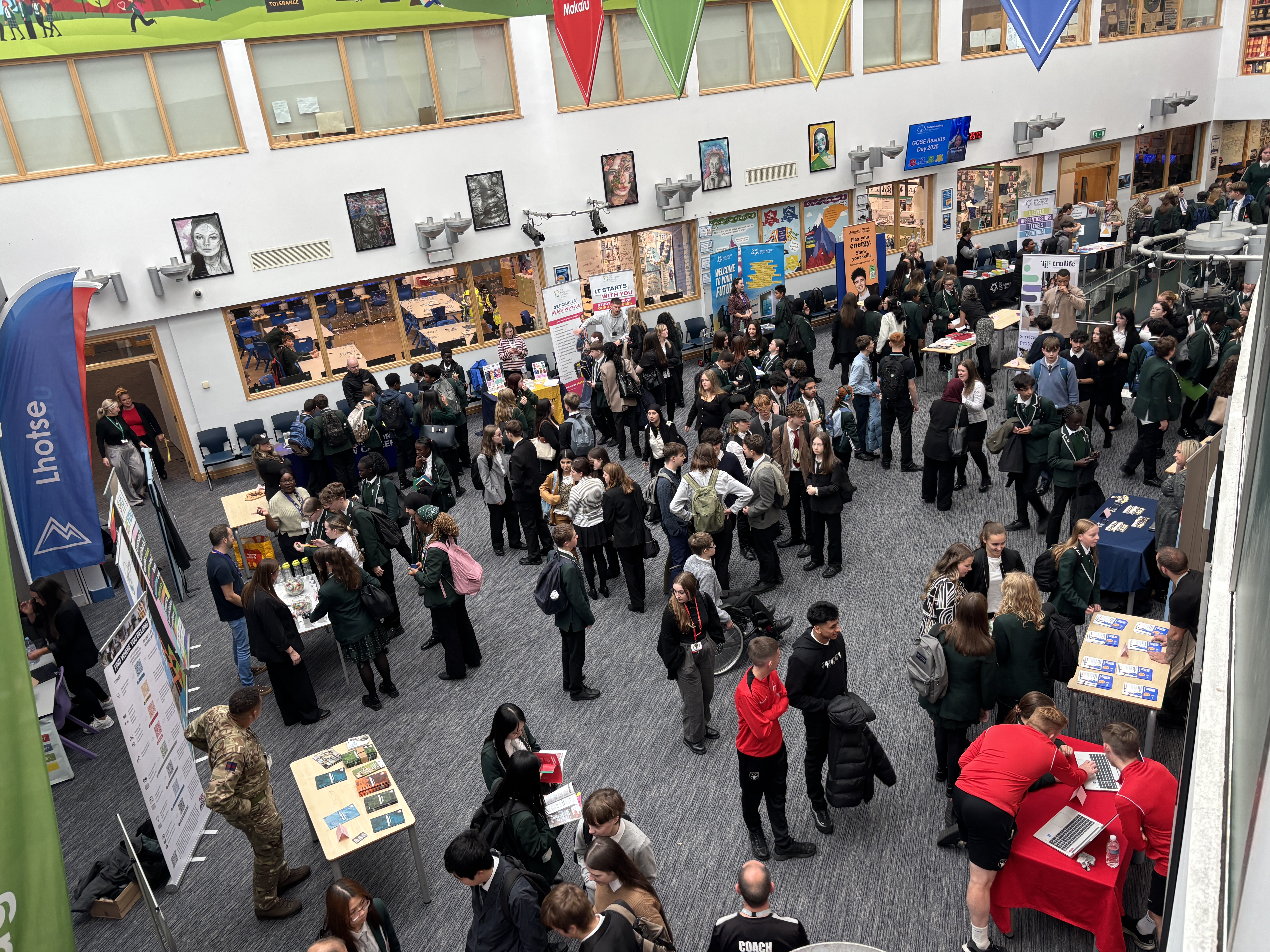 Y11 Explore Future Pathways at Inspiring Careers Day