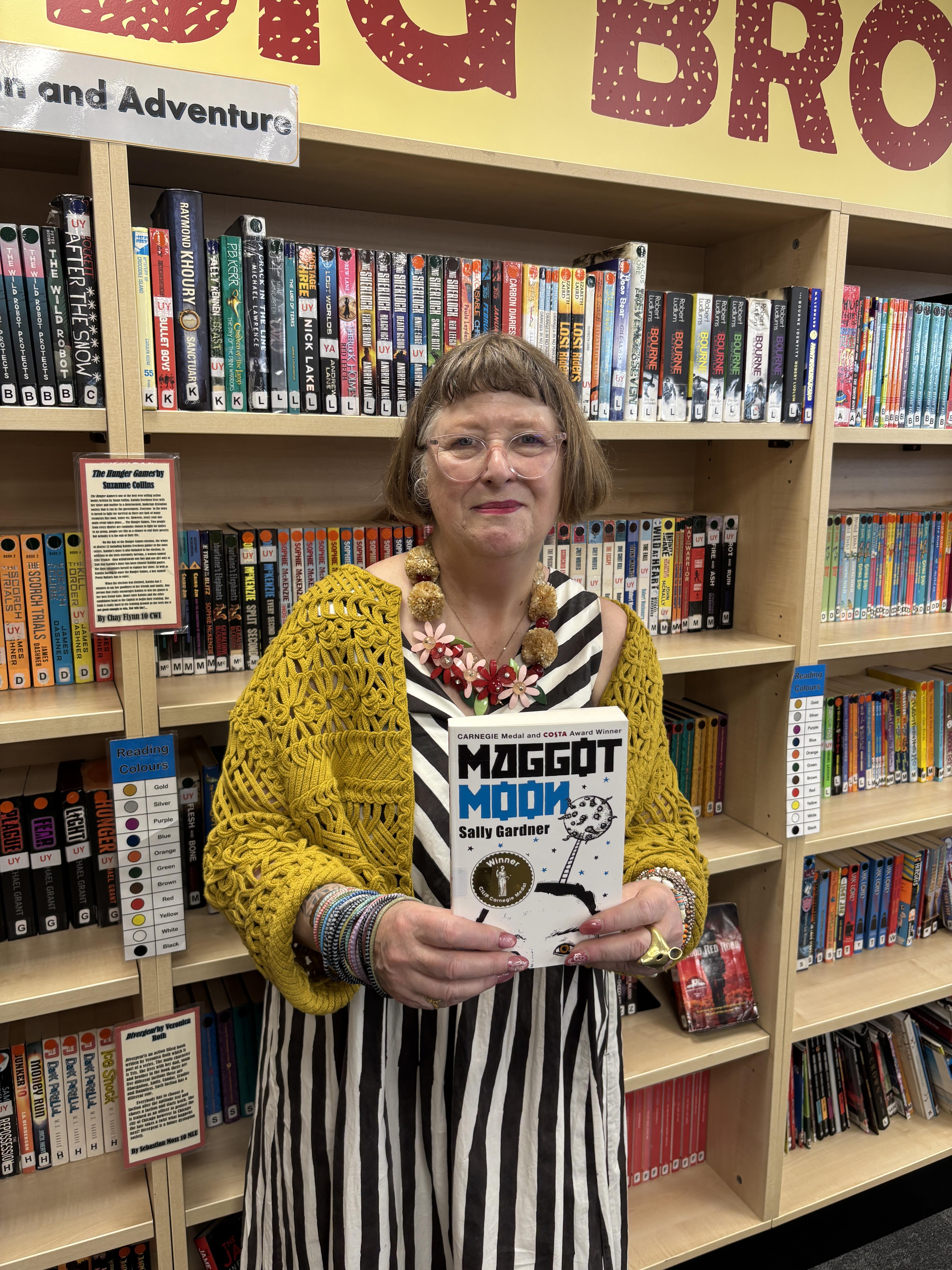 Award-Winning Author Inspires Students