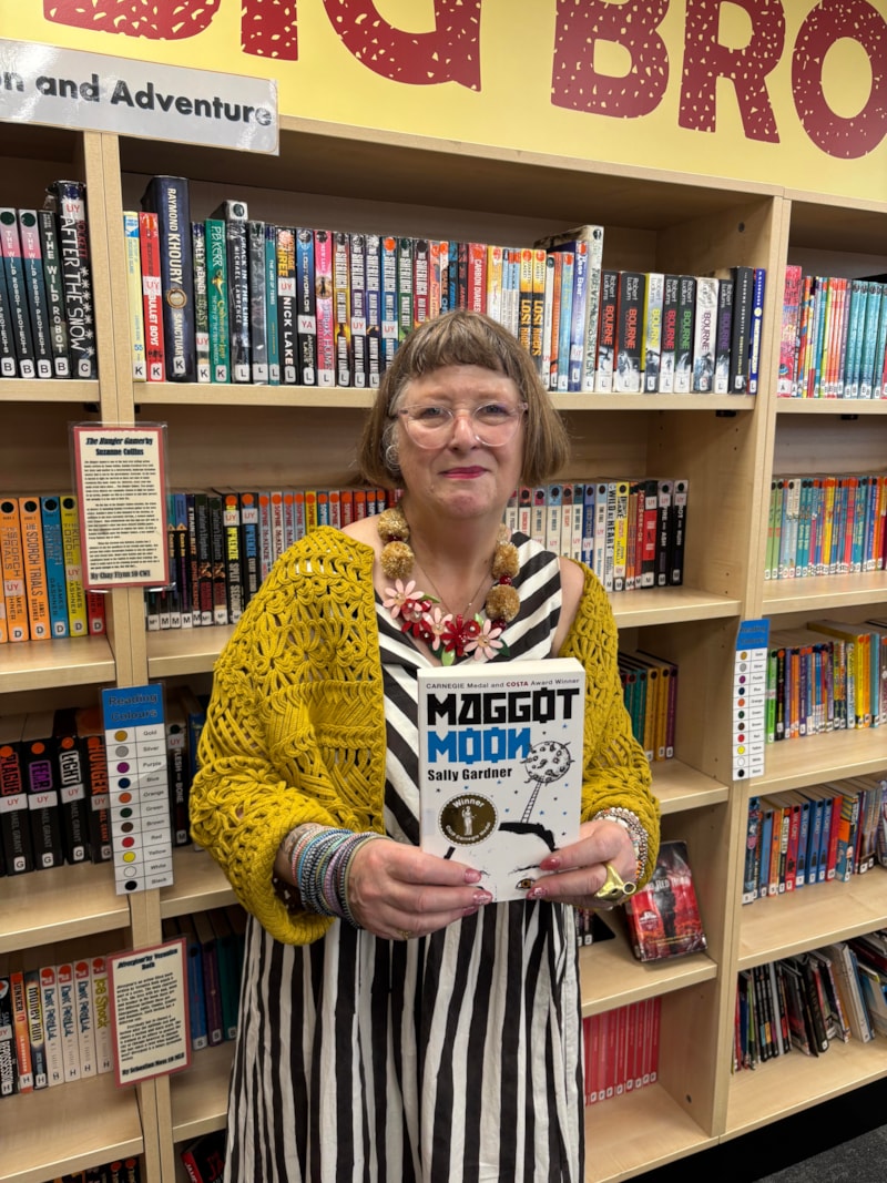 Award-Winning Author Inspires Students