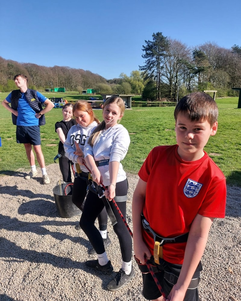 Y7 Students Take On Adventure At Winmarleigh Hall Residential