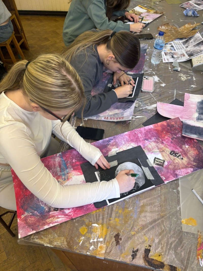 Y11 Art Residential Showcases Creativity and Commitment