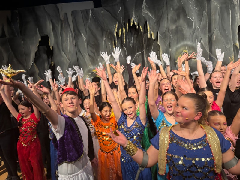 Stockport Academy Aladdin Show Is A Wish Come True