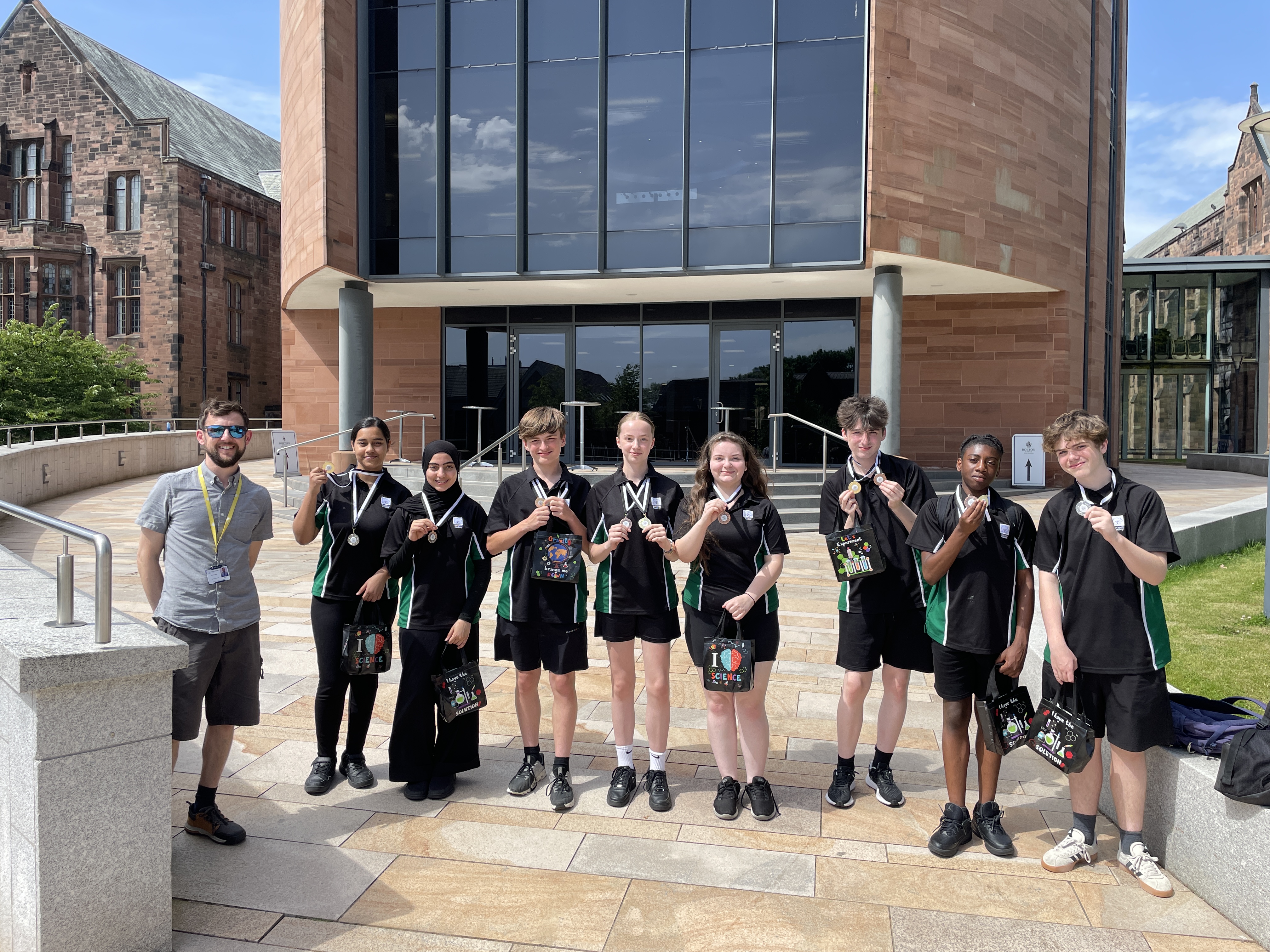 Physics Olympics success for aspiring engineers