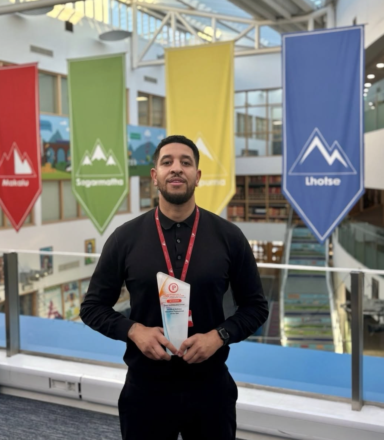 Mr Sherwood Wins Prestigious Wellbeing Award