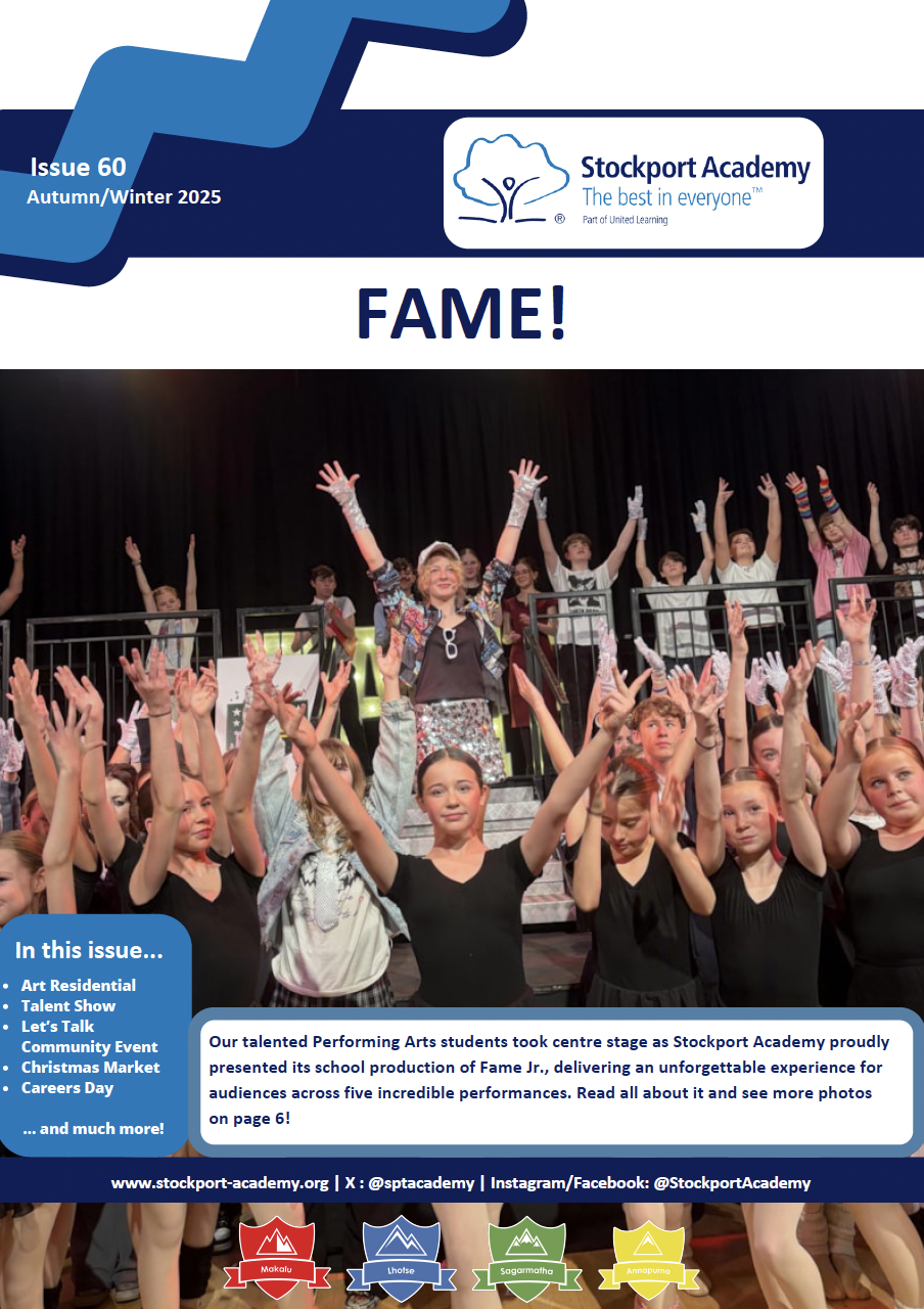 Stockport Academy Newsletter - Autumn/Winter 2025