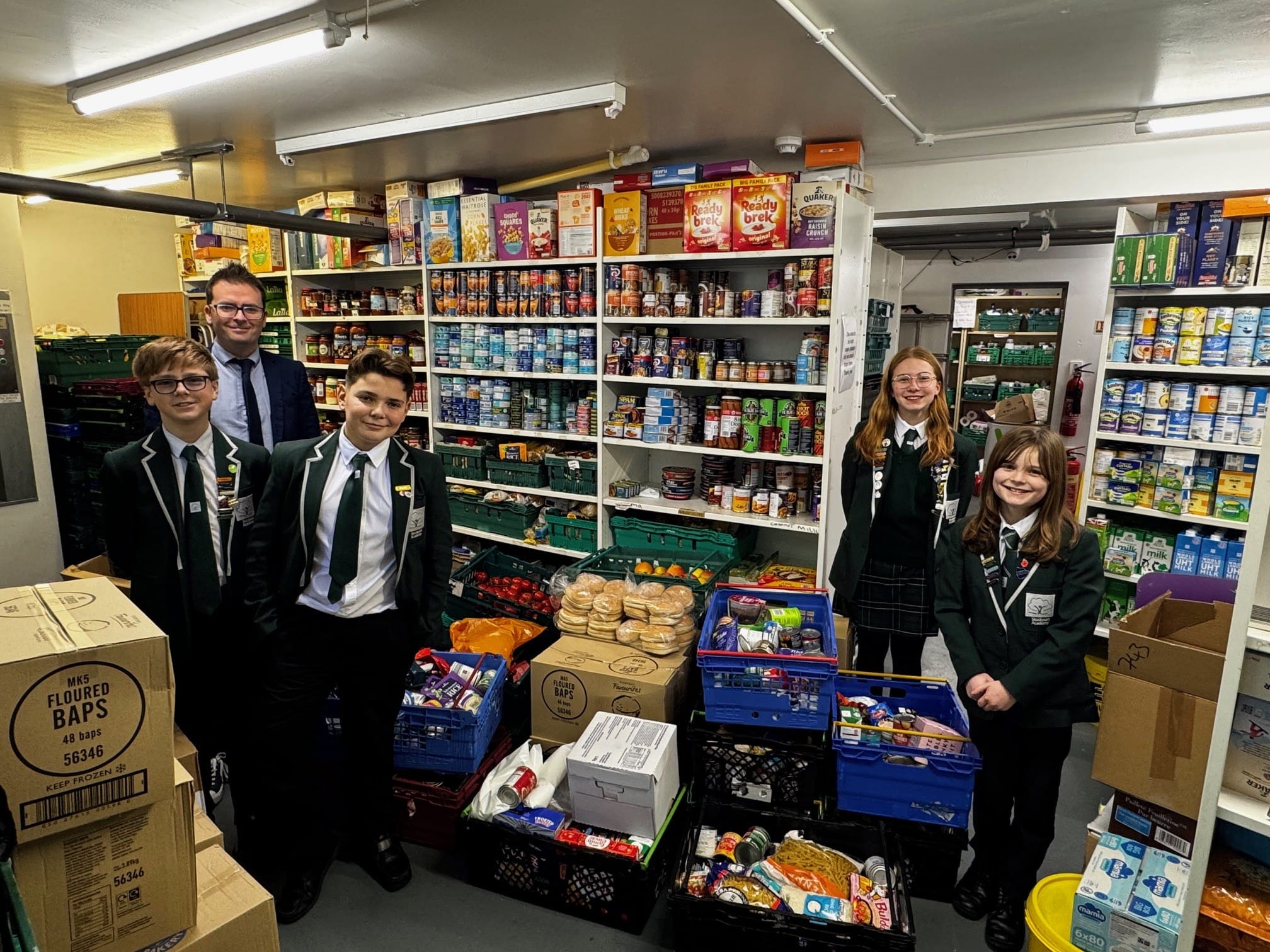 Food Drive For The Wellspring